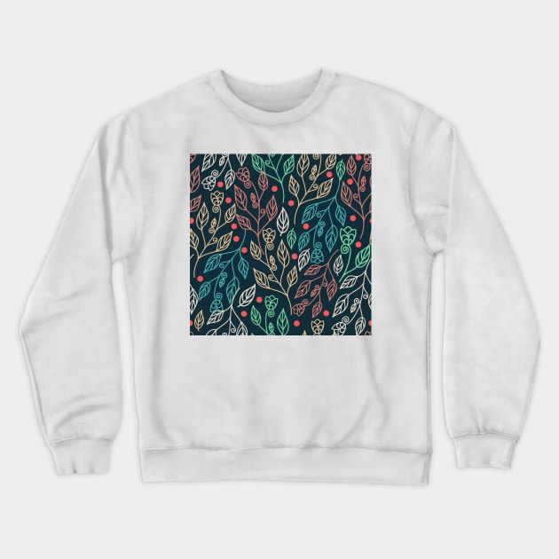 Creative Floral Crewneck Sweatshirt by Creative Has